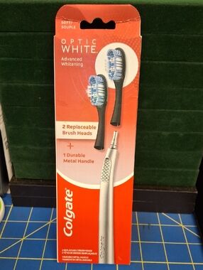 Colgate Optic White Replacement Brush Heads New